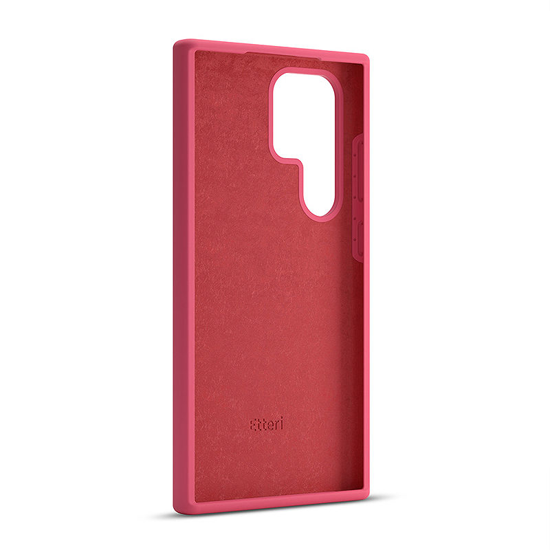 Etteri Silicone case for Samsung Galaxy S24 Ultra raspberry - Billede 2