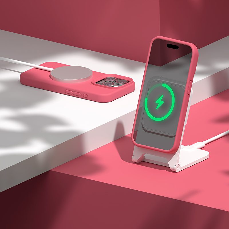 Etteri Silicone case for iPhone 15 Pro 6,1" raspberry - Billede 5
