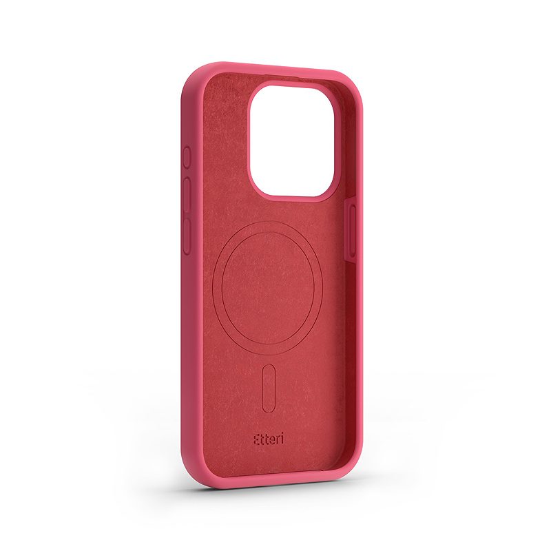 Etteri Silicone case for iPhone 15 6,1" raspberry - Billede 2