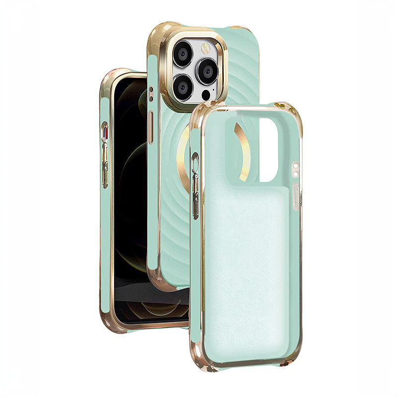 Circle Glam Mag case for iPhone 13 Pro 6,1" mint - Billede 3