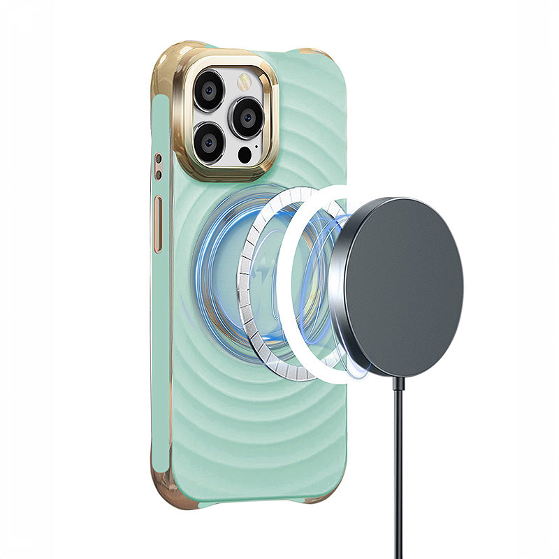 Circle Glam Mag case for iPhone 13 Pro 6,1" mint - Billede 4