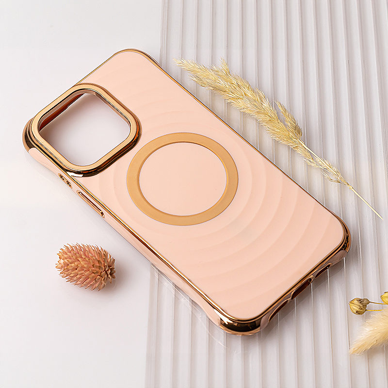 Circle Glam Mag case for iPhone 14 Pro 6,1" pink - Billede 5