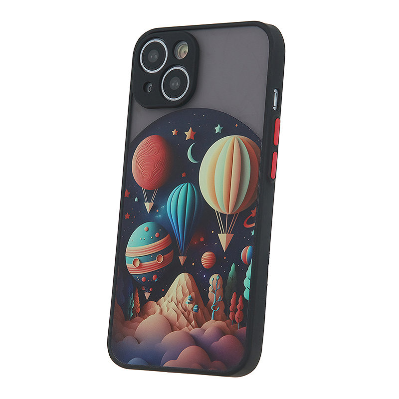Ultra Trendy case for iPhone 14 6,1" Travel black - Billede 3