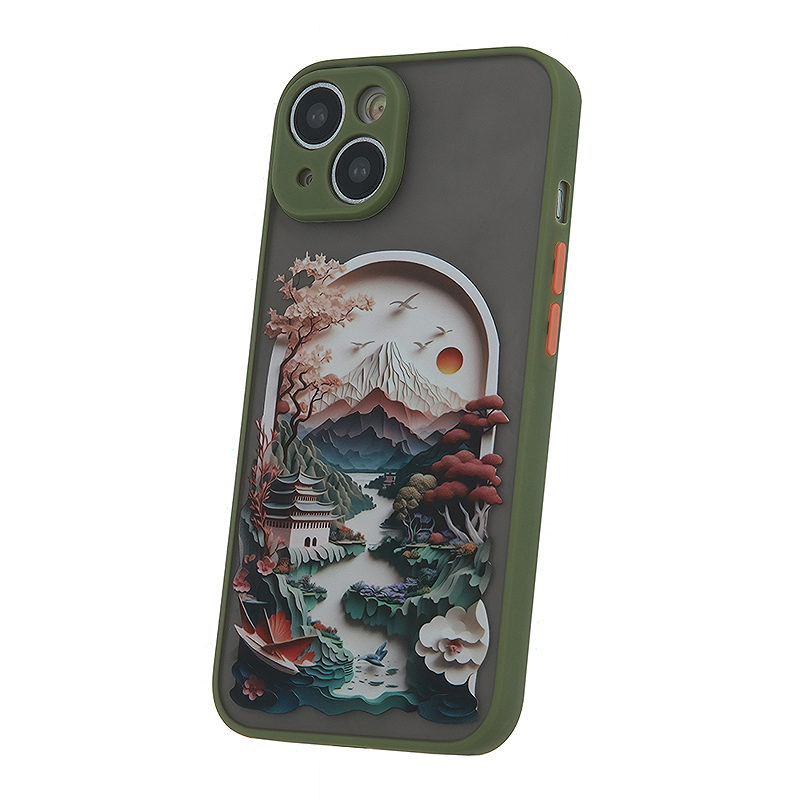 Ultra Trendy case for Samsung Galaxy S23 Travel green - Billede 3