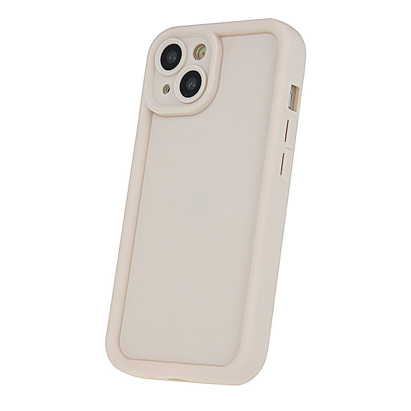 Rim TPU case for Samsung Galaxy S23 FE beige - Billede 3