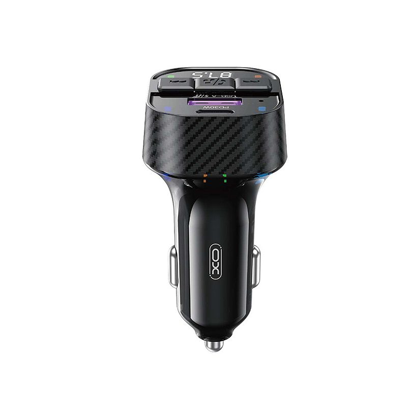 XO transmitter FM BCC17 Bluetooth MP3 car charger 30W black - Billede 3