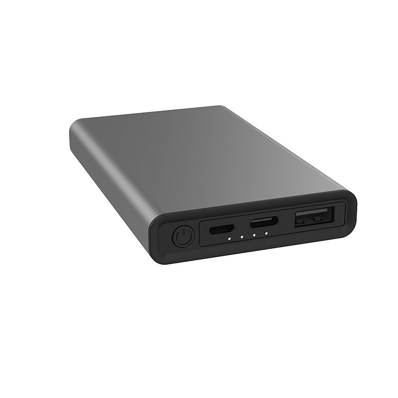 Setty Recycling power bank 5000 mAh 12W gray QRPB5-12-18 - Billede 5
