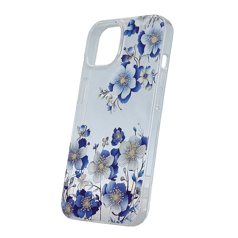 IMD print case for iPhone 16 Plus 6,7" floral - Billede 3