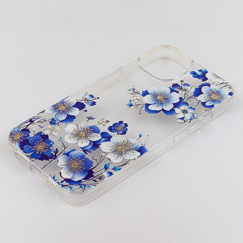 IMD print case for iPhone 16 Plus 6,7" floral - Billede 4