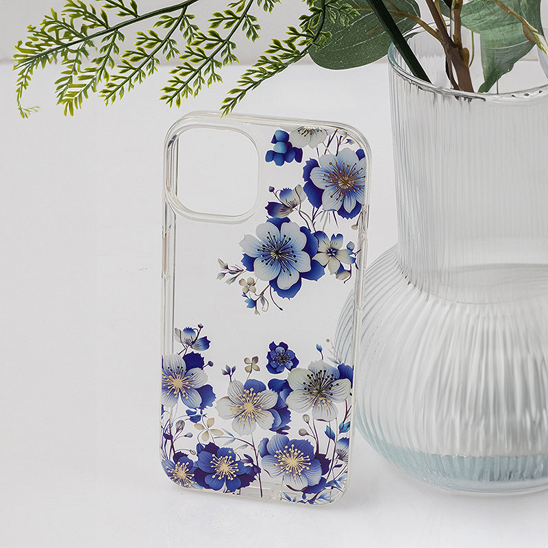 IMD print case for iPhone 16 Plus 6,7" floral - Billede 5