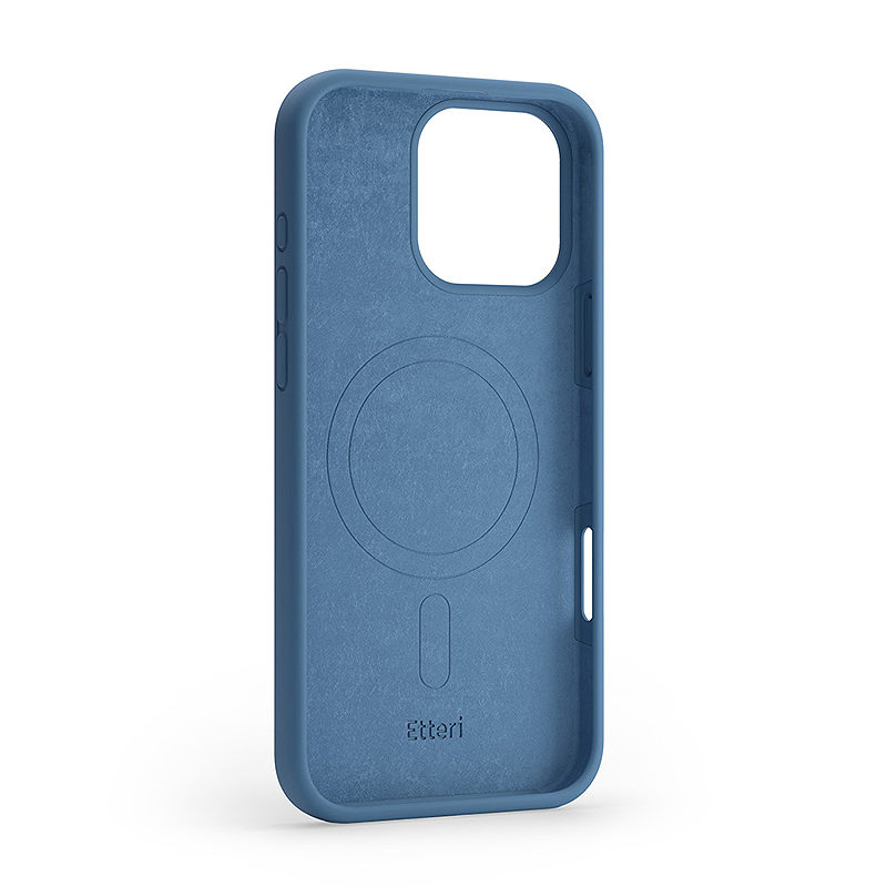 Etteri Silicone Mag case for iPhone 16 Pro 6,3" dark blue - Billede 2