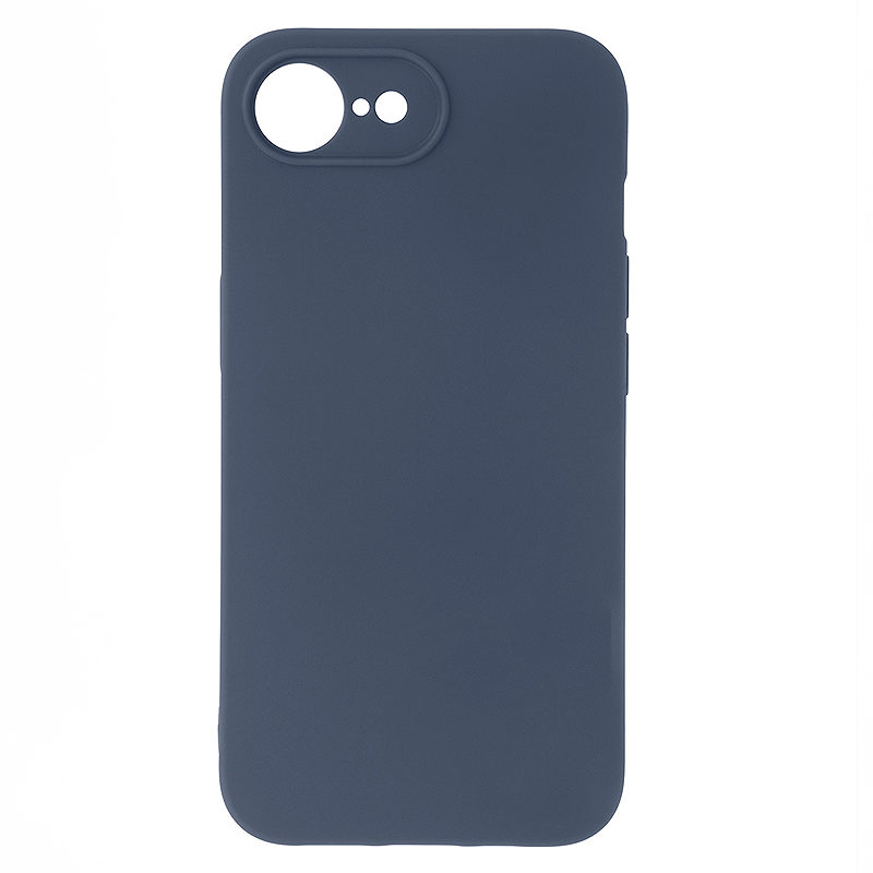 Matt TPU case for iPhone 16e / 17e dark blue - Billede 2