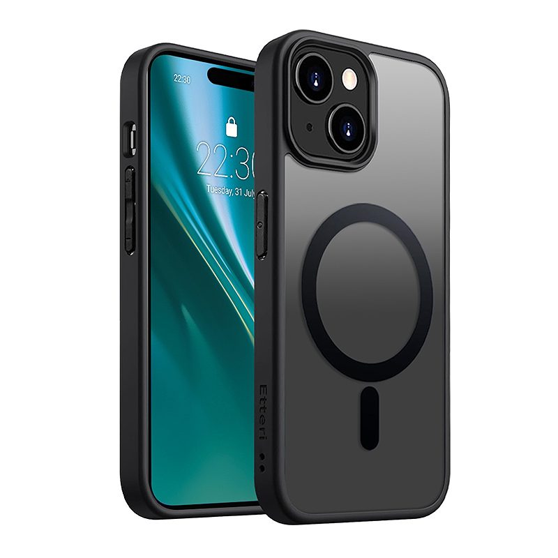 Etteri Matt Mag case for iPhone 13 6,1" black