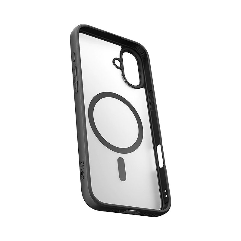 Etteri Matt Mag case for iPhone 16 Plus 6,7" black - Billede 4
