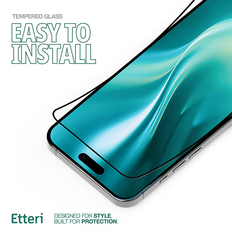 Etteri tempered glass 9D for iPhone X/XS/11 Pro - Billede 3