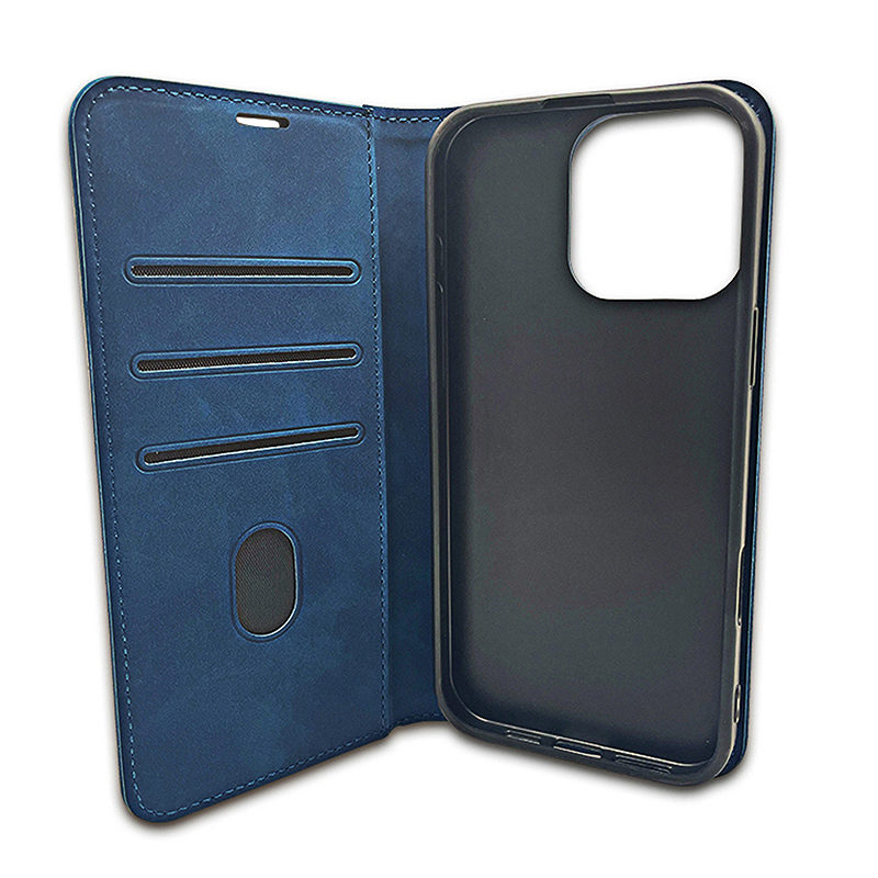 Smart Suede case for iPhone 7 / 8 / SE 2020 / SE 2022 navy blue - Billede 3