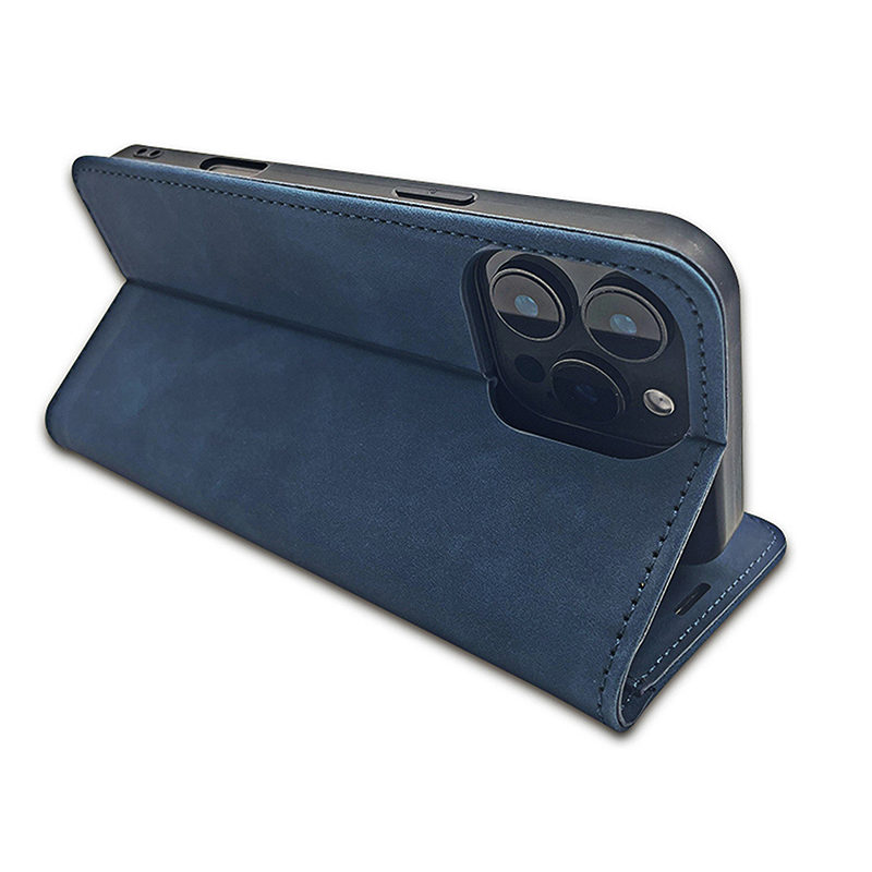 Smart Suede case for iPhone 7 / 8 / SE 2020 / SE 2022 navy blue - Billede 4