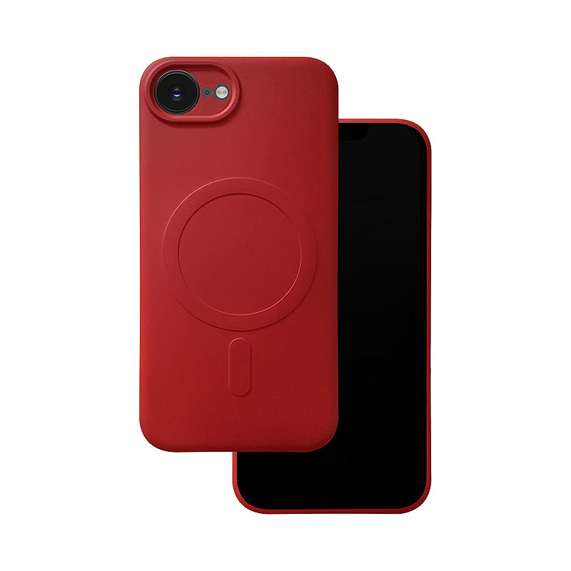 Simple Color Mag case for iPhone 16e / 17e red