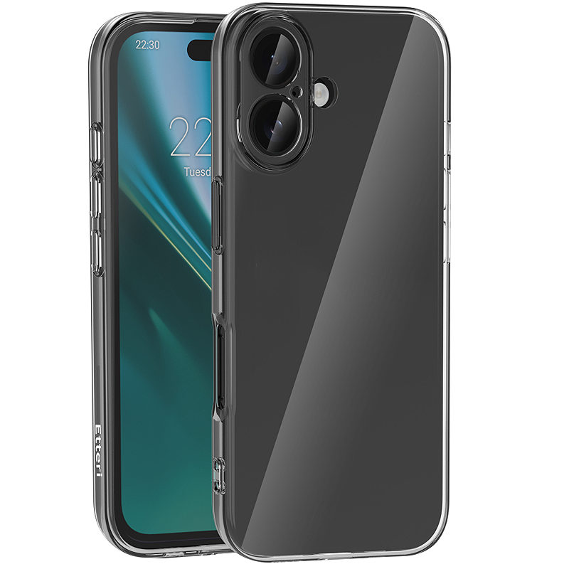 Etteri Clear case for iPhone 16 Plus 6,7"