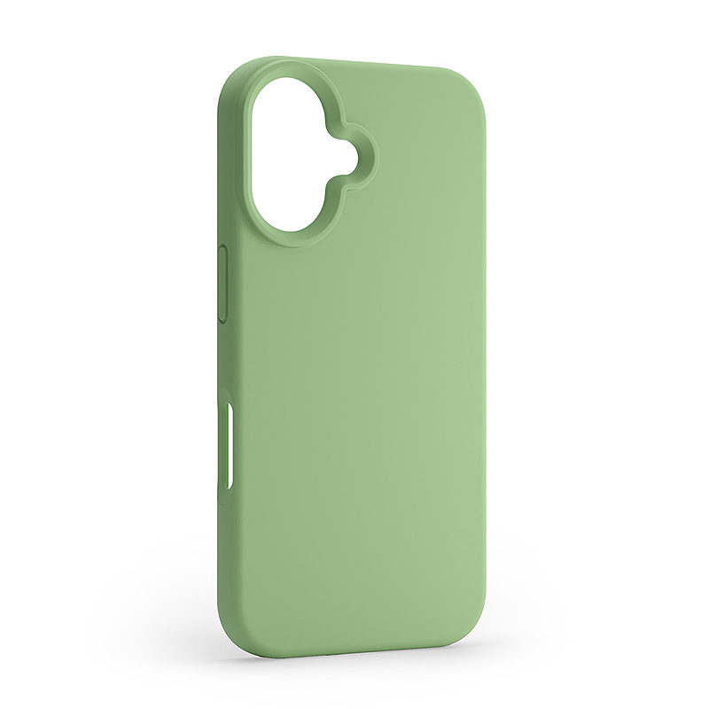 Etteri Silicone case for iPhone 16 6,1" light green - Billede 5