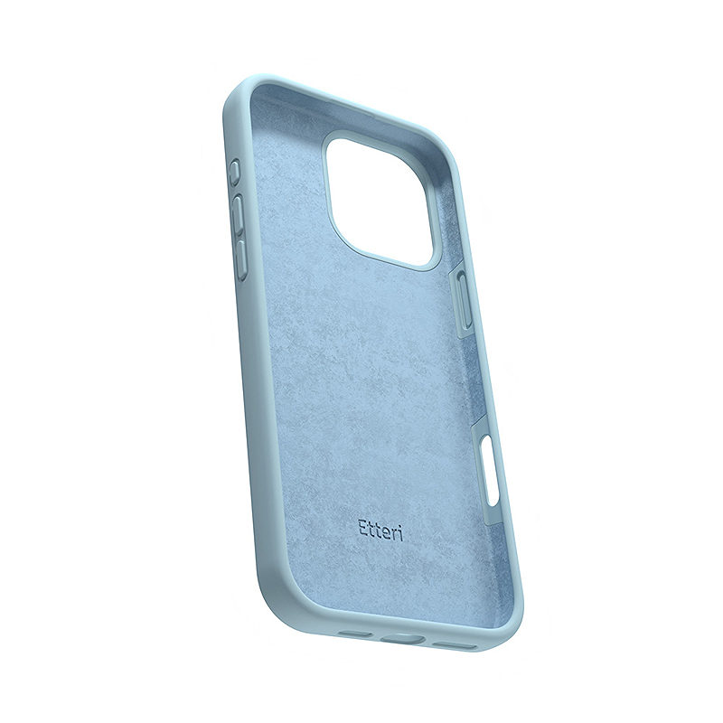 Etteri Silicone case for iPhone 16 Pro Max 6,9" light blue - Billede 4