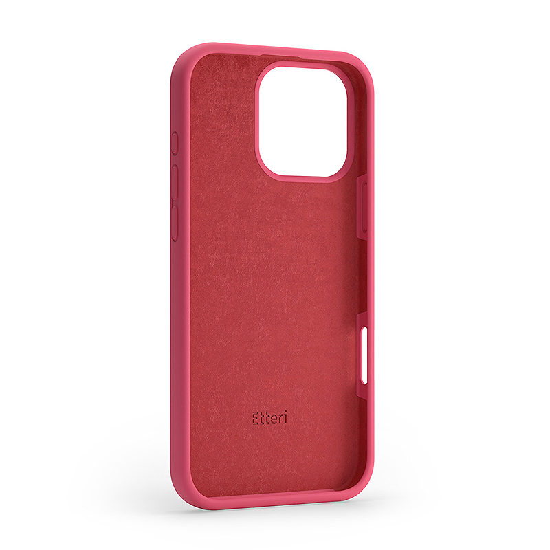 Etteri Silicone case for iPhone 16 Pro Max 6,9" raspberry - Billede 2