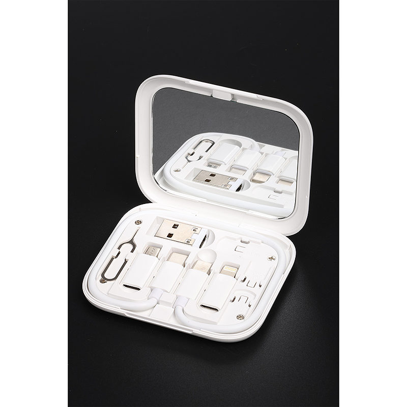 Setty travel adapter set 11 in 1 AD-S11-16 pink