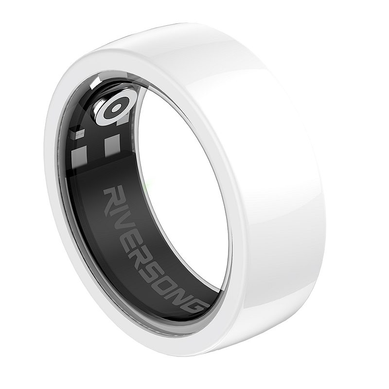 Riversong smart ring Trinity white SR01 size 8 diameter inside 18mm