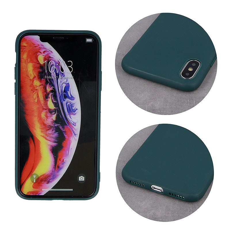 Matt TPU case for Samsung Galaxy A16 4G / A16 5G forest green - Billede 4