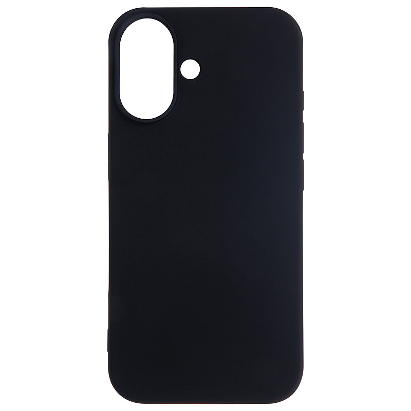 Satin Flex iPhone 16 cover black - Billede 2