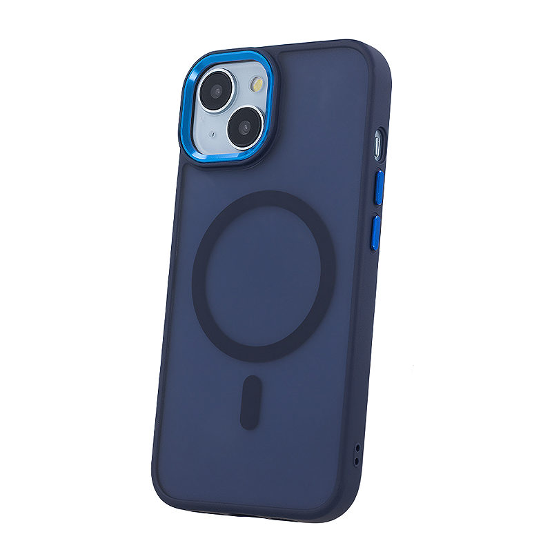 Frozen Mag case for Samsung Galaxy S24 FE navy blue - Billede 4