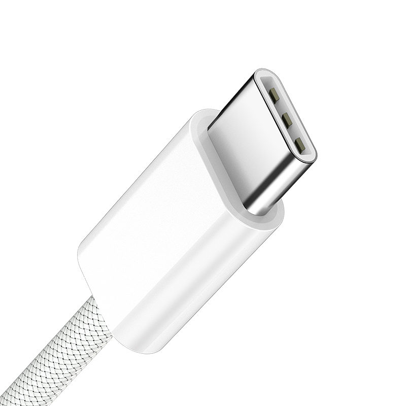 BWOO Cable USB-C - USB-C 2m 60W white - Billede 4