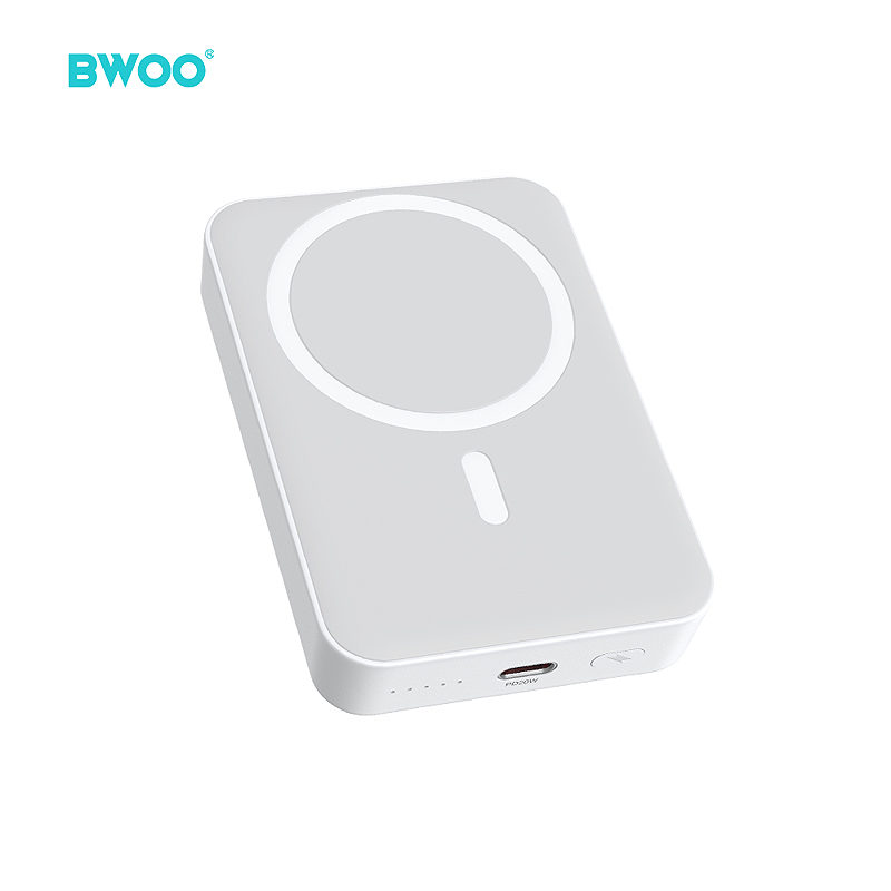 BWOO 20W 10000 mAh power bank, white - Billede 2
