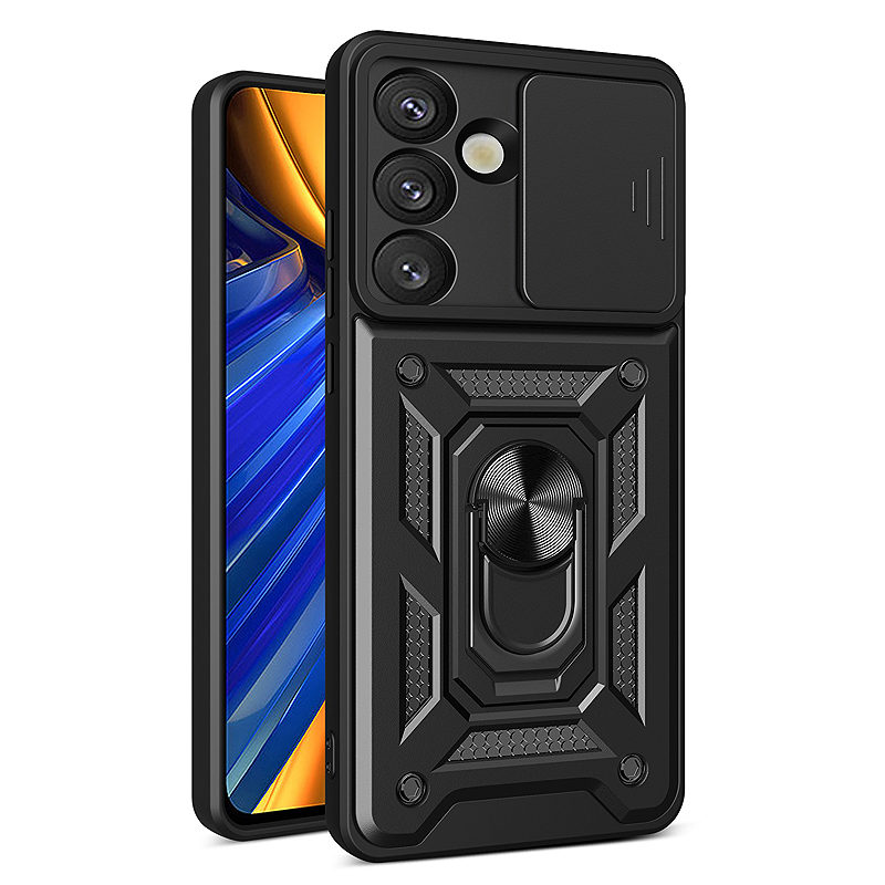 Defender Slide case for Samsung Galaxy S25 black