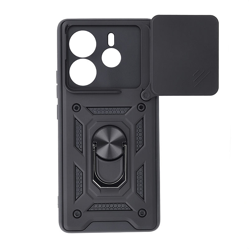 Defender Slide case for Xiaomi Redmi Note 14 5G (Global) black - Billede 2