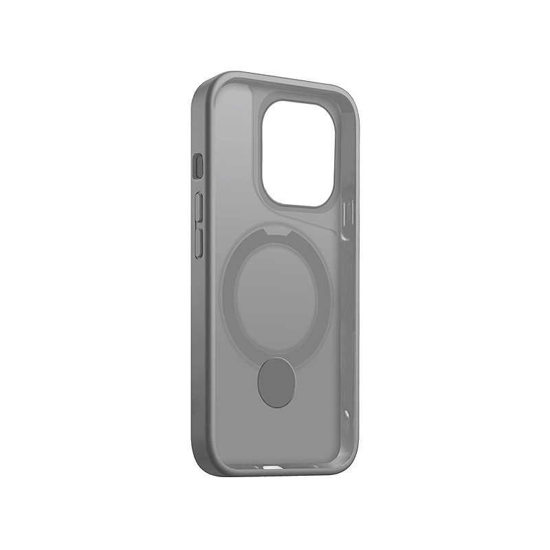 Etteri Matt Mag Ring case for iPhone 15 Pro 6,1" grey - Billede 3
