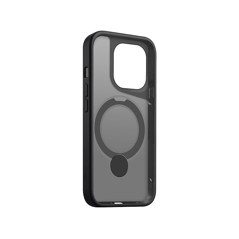 Etteri Matt Mag Ring case for iPhone 15 Pro 6,1" black - Billede 3