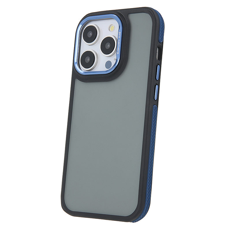 Crystal Black case for Samsung Galaxy S25 Plus blue - Billede 2