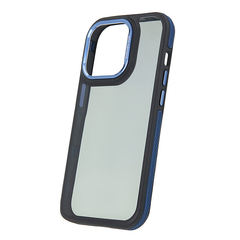 Crystal Black case for Samsung Galaxy S25 Plus blue - Billede 3