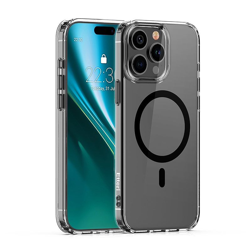 Etteri Color Mag case for iPhone 12 / 12 Pro 6,1" black