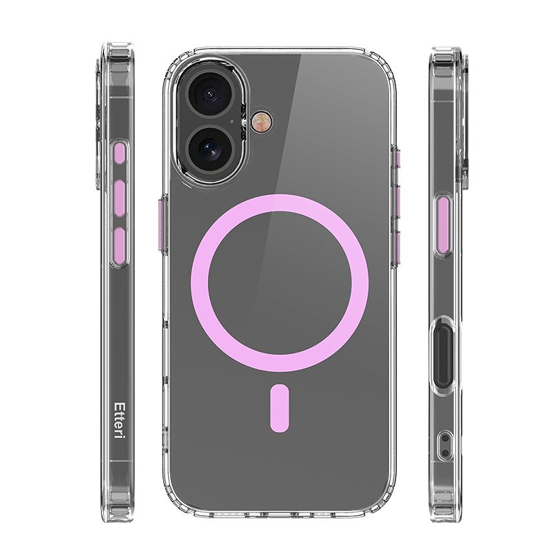 Etteri Color Mag case for iPhone 16 6,1" pink - Billede 4