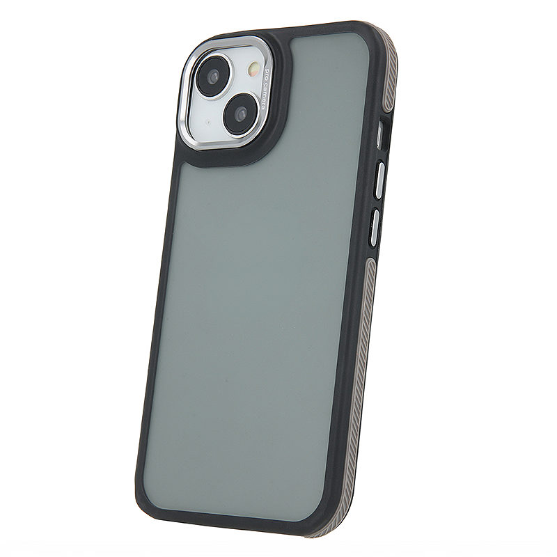 Crystal Black case for Xiaomi Redmi Note 14 5G (Global) grey - Billede 3