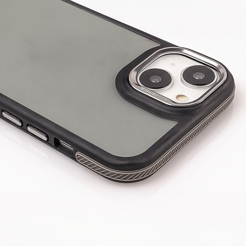Crystal Black case for Xiaomi Redmi Note 14 5G (Global) grey - Billede 5