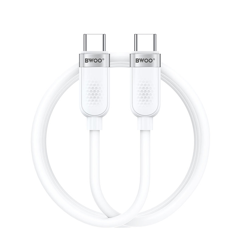 BWOO 65W cable USB-C - USB-C 1m white
