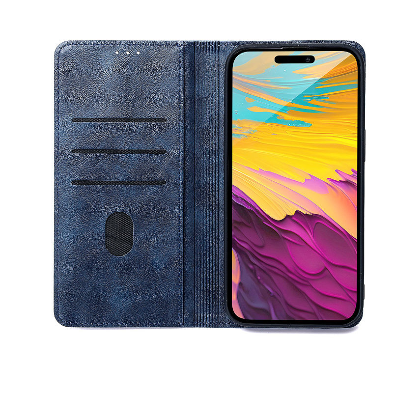 Smart Seam case for Samsung Galaxy A12 / M12 navy blue - Billede 3