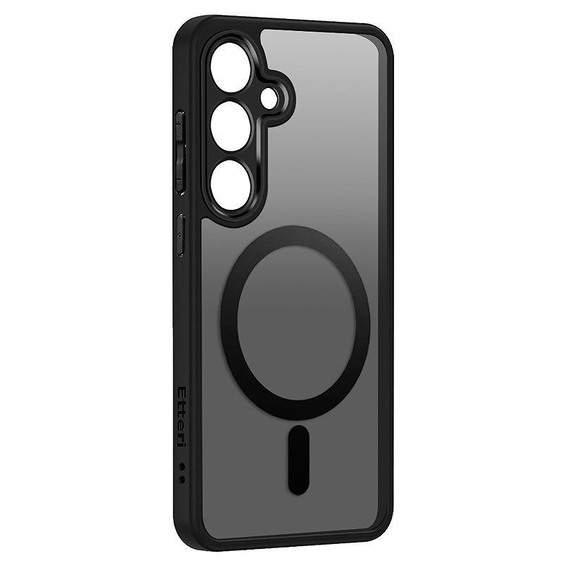 Etteri Matt Mag case for Samsung Galaxy S25 black - Billede 2