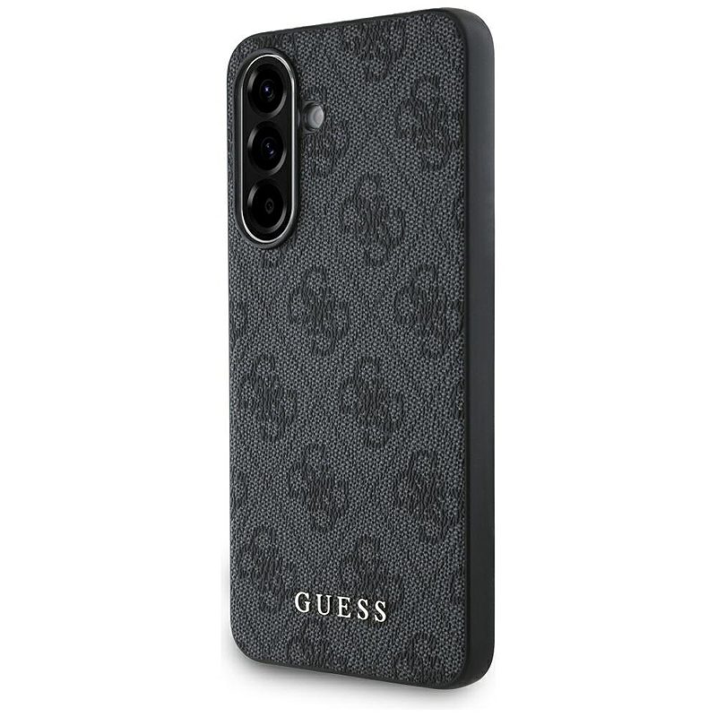 Guess HC PU 4G Classic case for Samsung Galaxy A56 Black