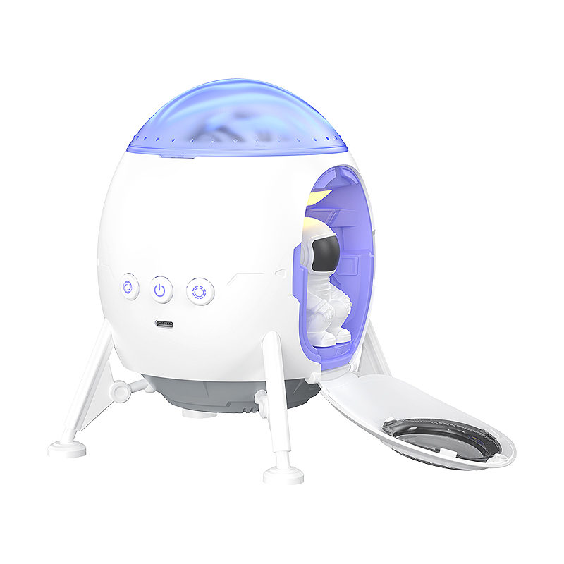 XO projector LED CF38 star and galaxy with Bluetooth speaker white - Billede 3