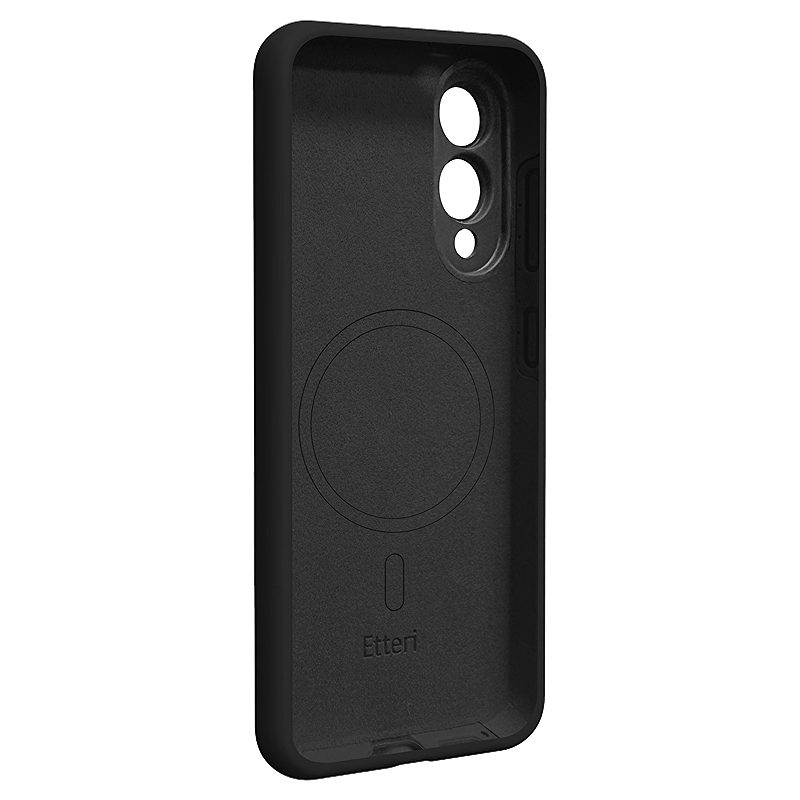 Etteri Silicone Mag case for Samsung Galaxy S25 Edge black - Billede 2