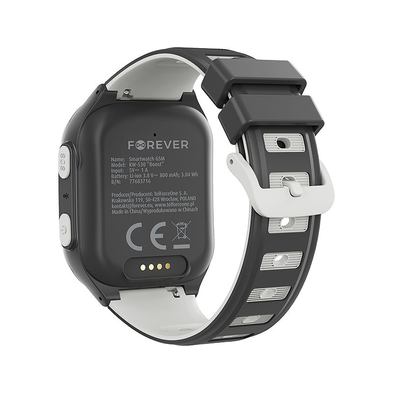 Forever smartwatch GPS WiFi 4G Kids Boost KW-530 Black - Billede 4
